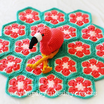 African Flamingo Blanket Buddy