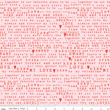 Riley Blake Sending Love - Pink - RBC10081BALLERINA