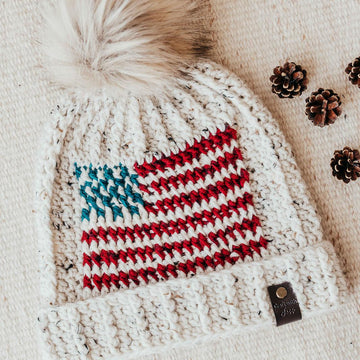 America Proud Slouchy Beanie