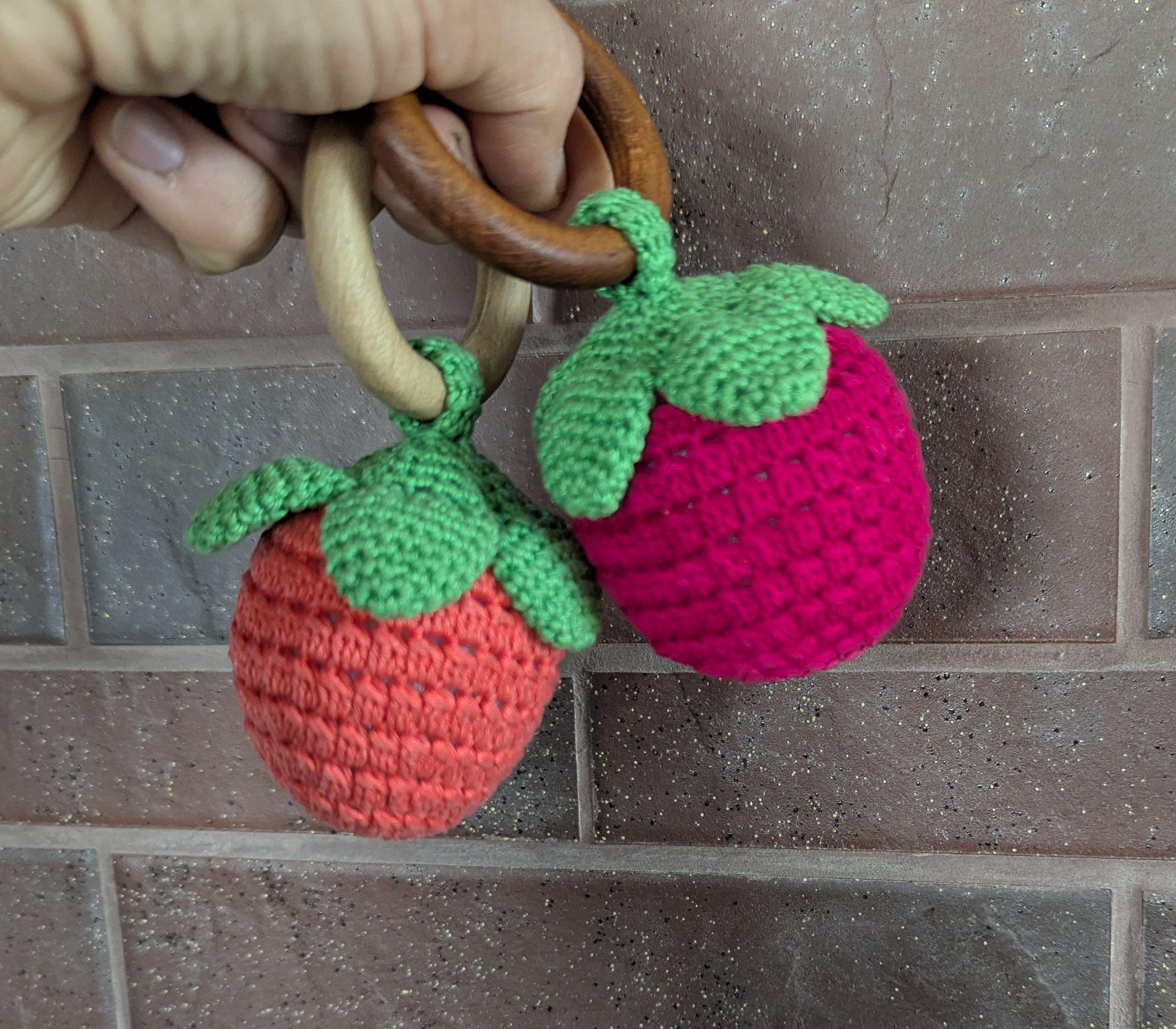 Raspberry Rattle Toy English-US