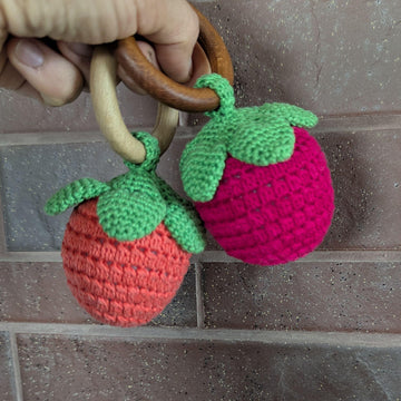 Raspberry Rattle Toy
