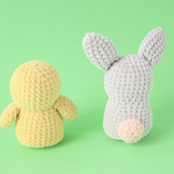 Little Chick and Bunny Amigurumi