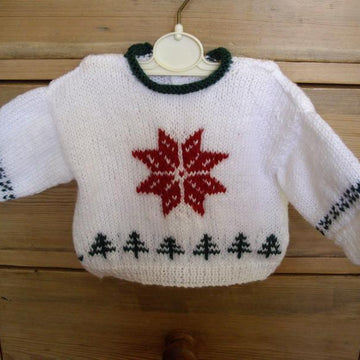 Baby Christmas Star Jumper