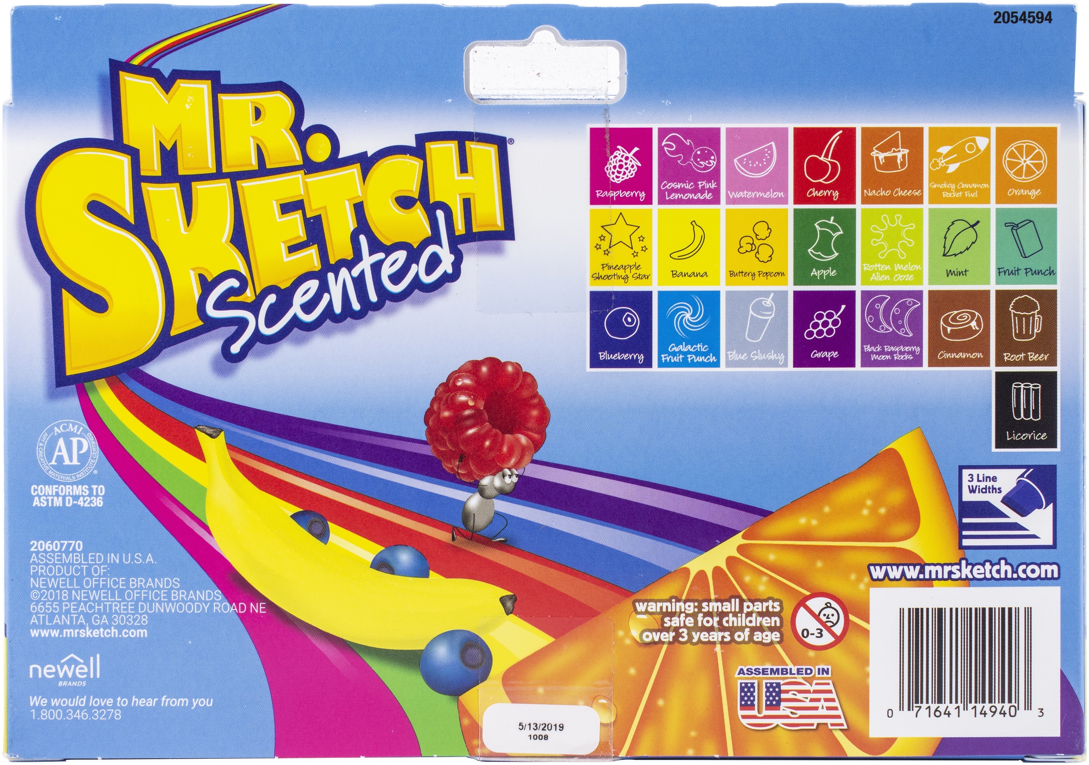 Sanford Mr.Sketch Scented Marker Set 22/Pkg - Chisel