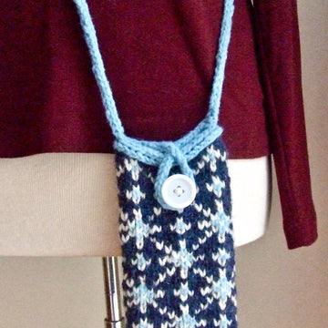 Midnight Snowfall Cell Phone/Eyeglass Cover