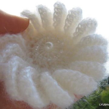 Mohair Unique Brooch "Beautiful Ring" Tutorial