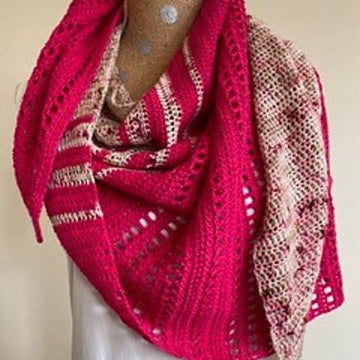 The Winter Birch Shawl