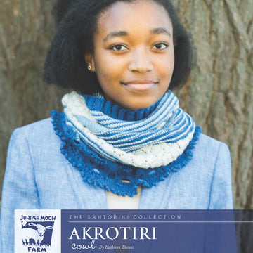 Akrotiri Cowl in Juniper Moon Farm Findley DK - 13323 - Downloadable PDF