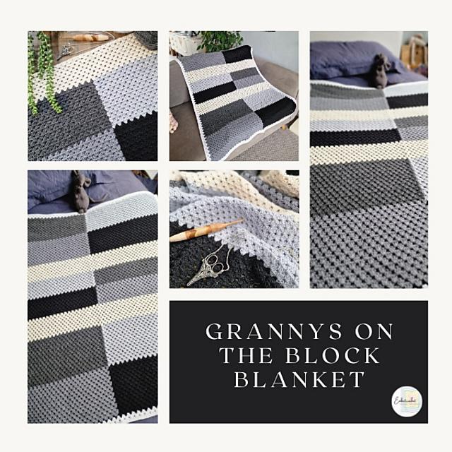 Grannys on the Block Blanket