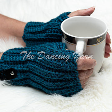 The Wedgewood Fingerless Gloves