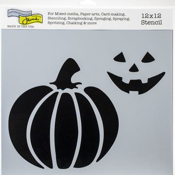 The Crafter's Workshop Crafter's Workshop Template 12"X12" - Jack-O-Lantern