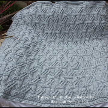 Cables and Lace Blanket