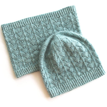 Azurine Hat and Cowl