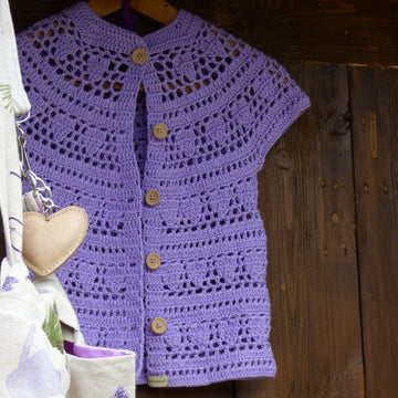 Hungarian spring cardigan