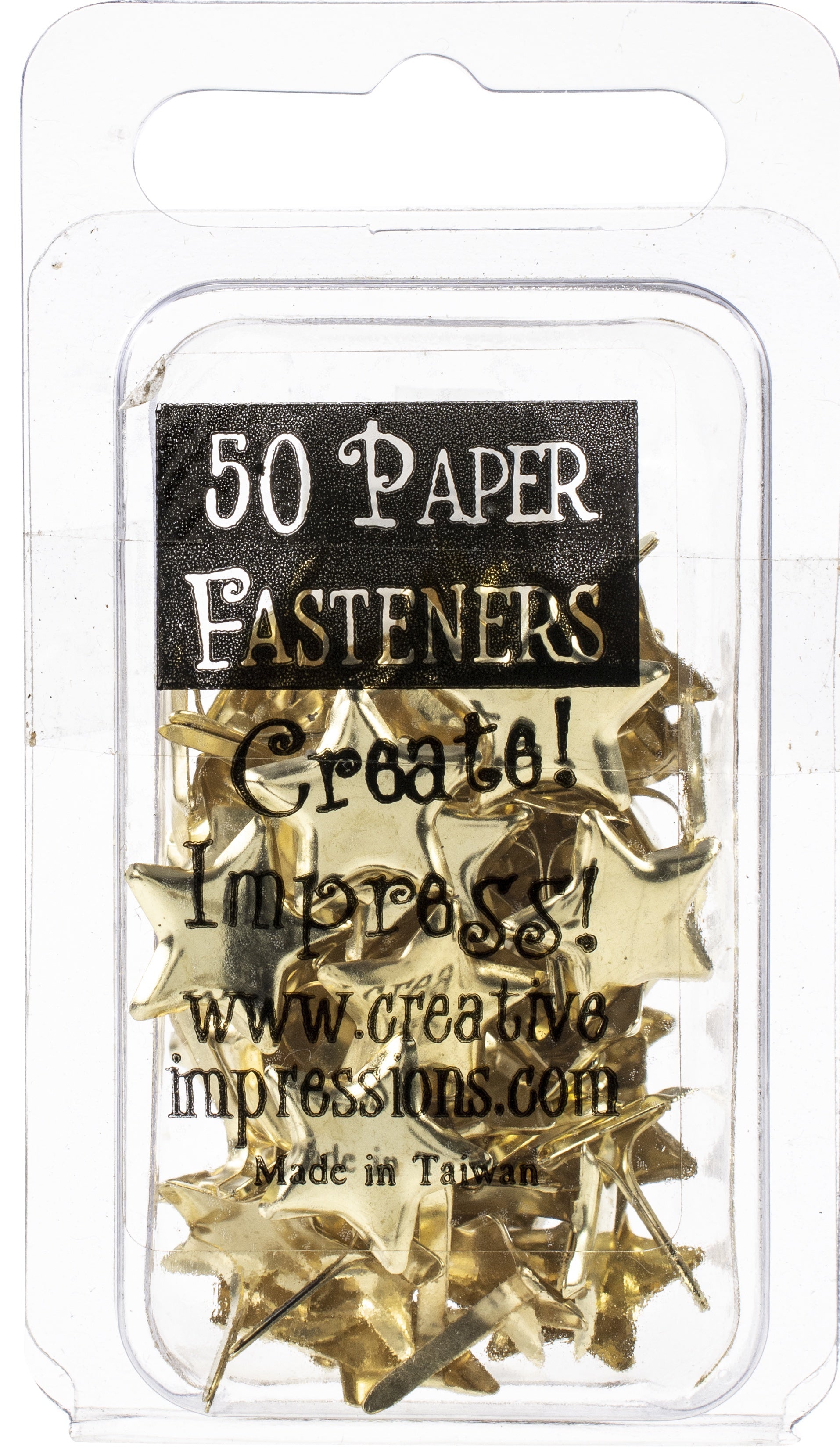 ODDITIES Creative Impressions Metal Paper Fasteners