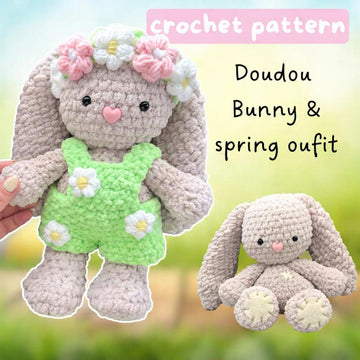 Bunny WITH SPRING OUTFIT