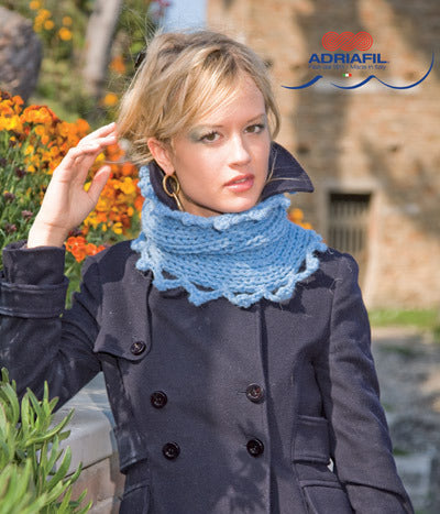 Merano Collar in Adriafil Candy - Downloadable PDF