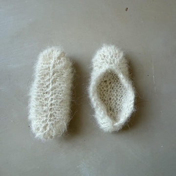 Knitted Lina ballerina shoes
