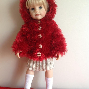 Fur Jacket for 18" Dolls