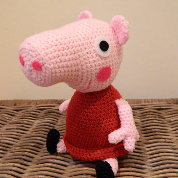 Peppa Pig plush amigurumi