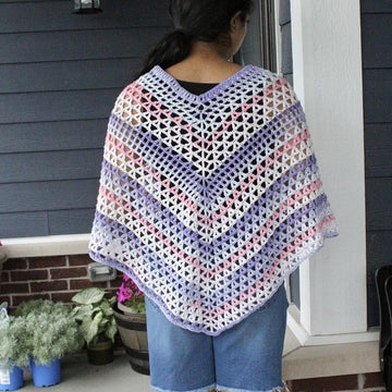 Radiance Crochet Poncho Pattern