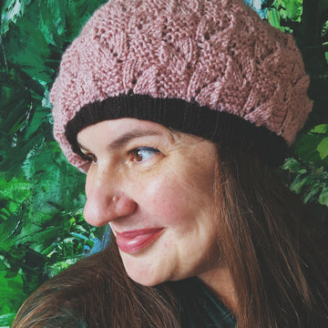 Prism Beret Knitting Pattern