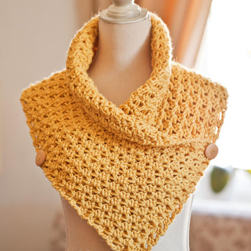 Buttoned Cowl