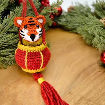 Lunar New Year Lantern Tiger