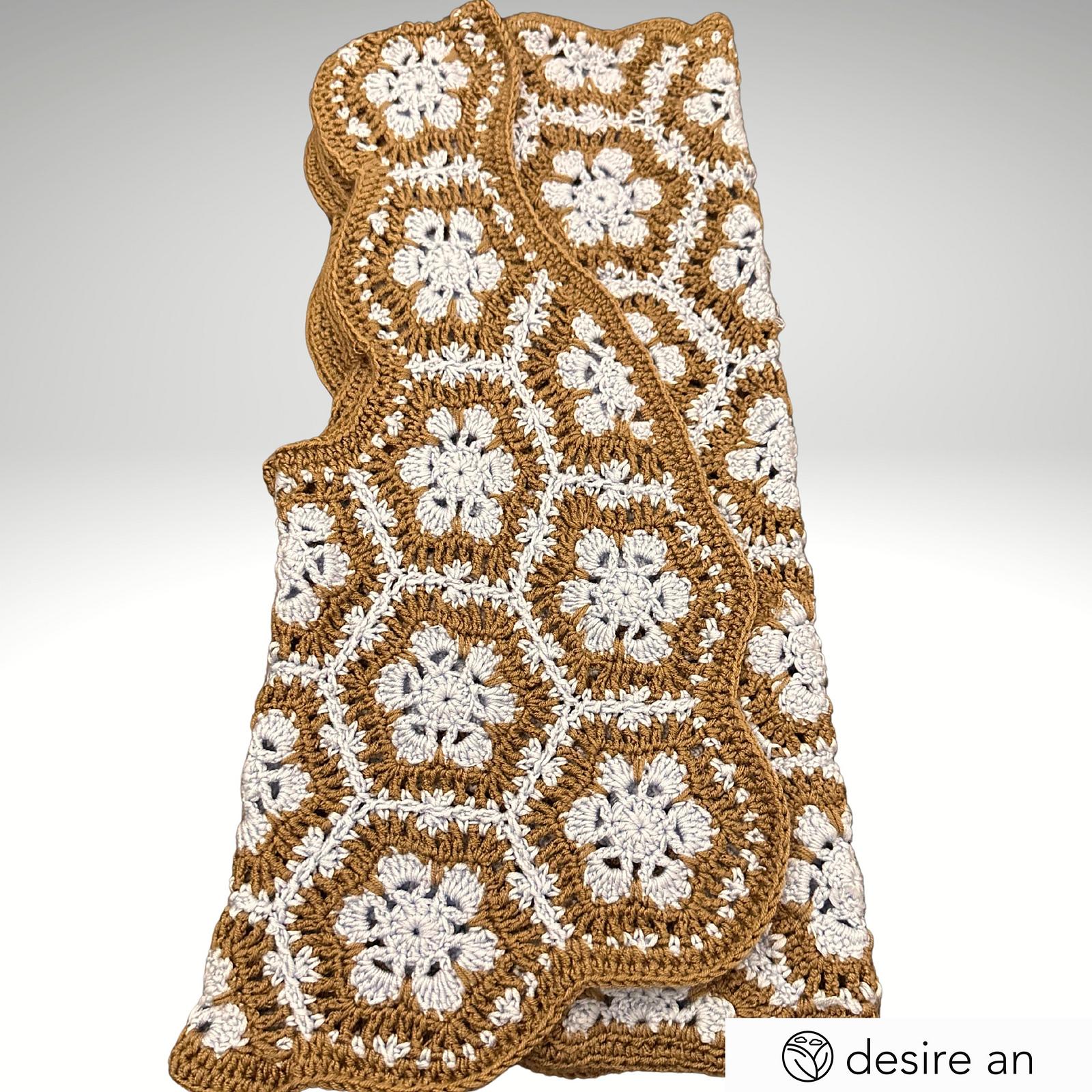 Flower Vest – Granny Square Crochet Pattern