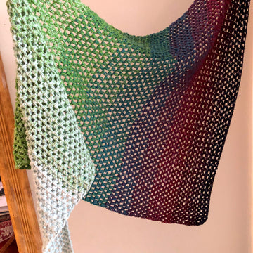 Serendipity Asymmetrical Shawl