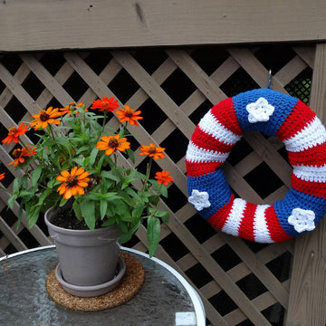 Stars and Stripes Wreath