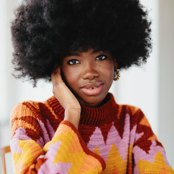 Spice Zig Zag Sweater