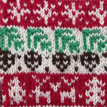 Happy Holidays Mitts