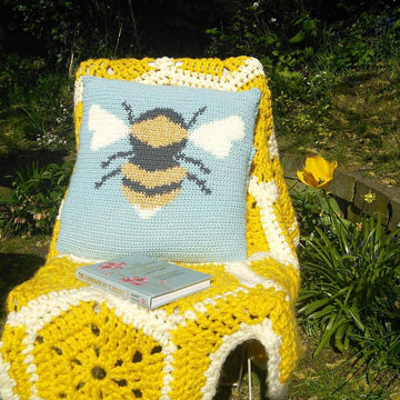 Buzzy Bee Cushion Cover