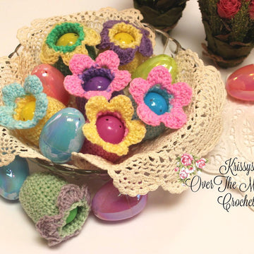 Flower Egg Covers
