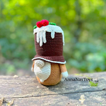Christmas pudding gnome