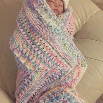 SUMMER RAINBOW baby blanket