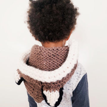 Finley the Fox Hooded Scarf