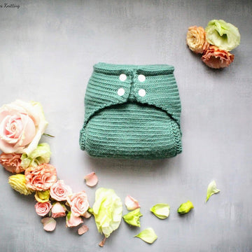 Herringbone Diaper Cover