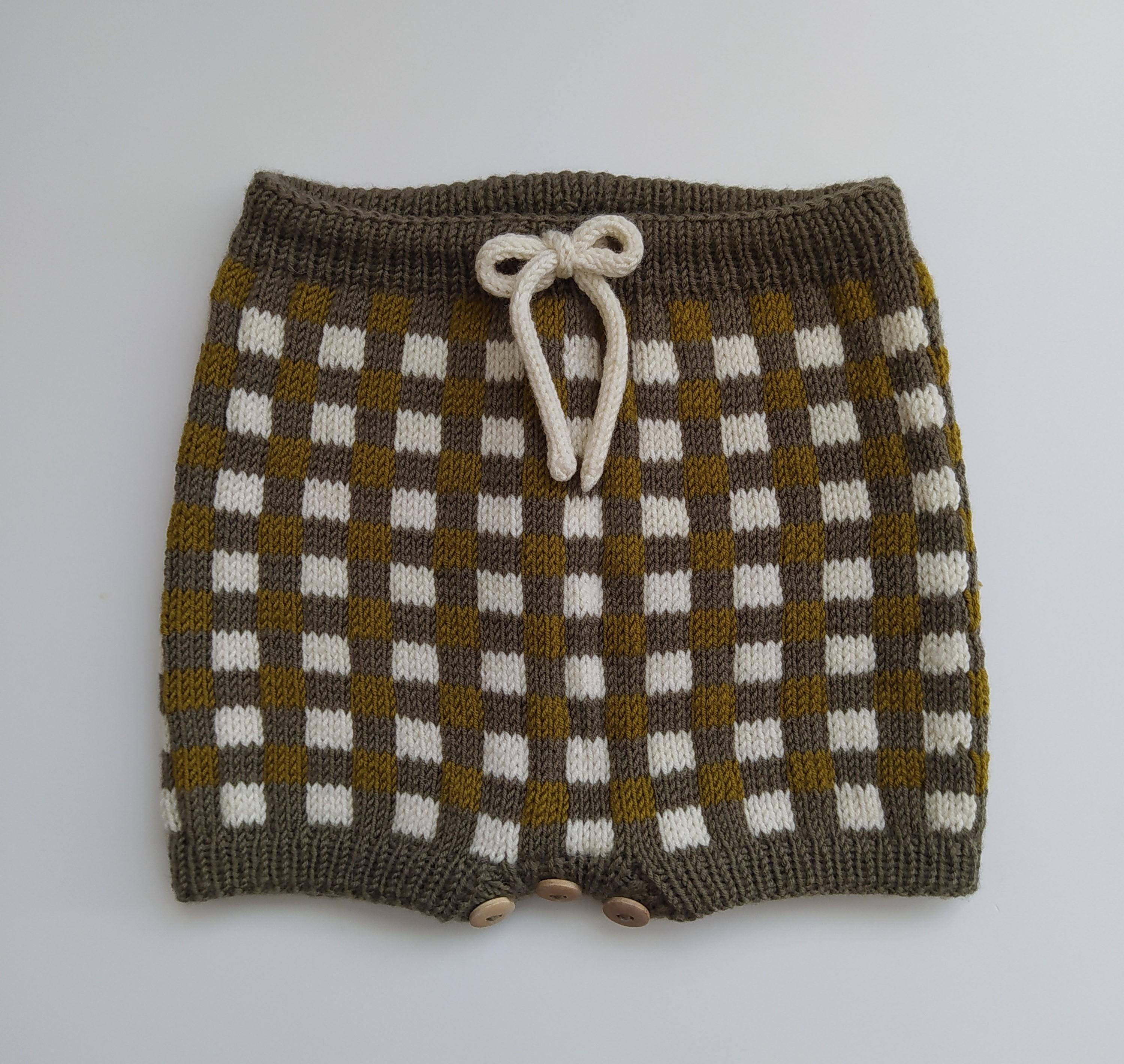 Gingham Baby Bloomers and Romper | 0-24 months