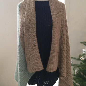 Block color stole