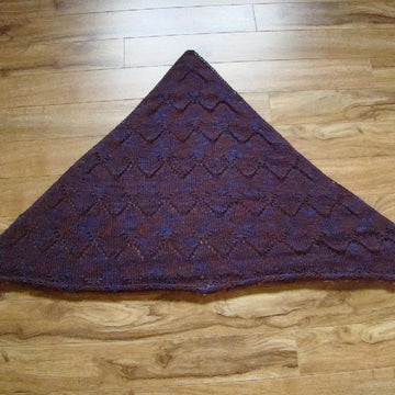 Abstract Butterfly Lace Shawl