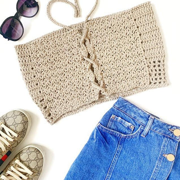 Rosebud Tube Top