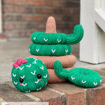 Cactus Stacking Ring Toy