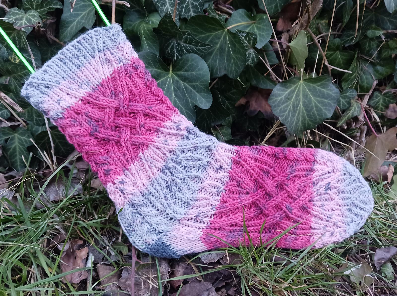 Raspberry Socks
