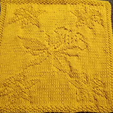 Nr. 496 Daffodils heads outward 65 stitches