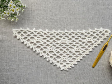 Crochet Bandana/Shawl Pattern/Chart #37