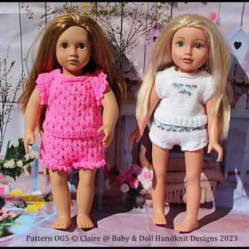 Vest & Pants Sets for 18 inch fashion doll, fits Our Generation & American Girl