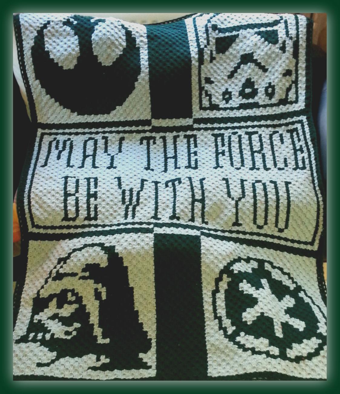 Star Wars Throw Crochet Graphghan Pattern (in sc)