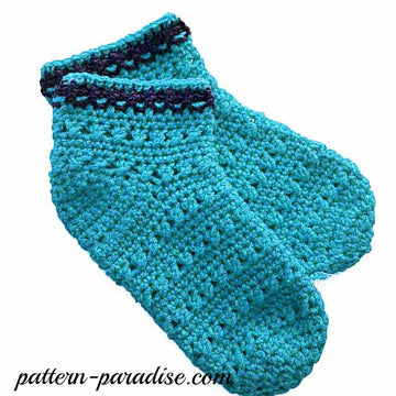 X Stitch Slipper Socks